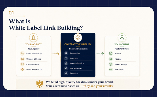 White label link building services overview